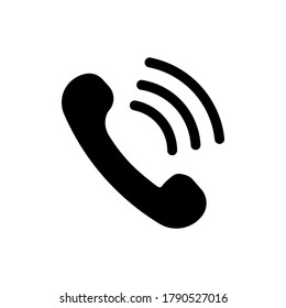 Contact us.Telephone, communication. icon in flat style. Vector illustration. Phone icon set. Telephone symbol. icon telephone call. Phone on white background.Vector illustration.