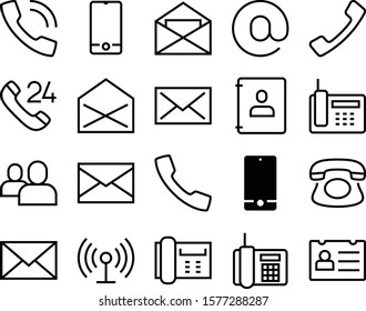 contact vector icon set such as: network, hotline, badge, wi-fi, rounded, identification, center, notebook, blank, assistance, shine, set, receiver, hot, success, avatar, week, contour, diary