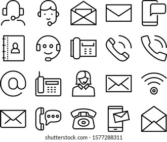 contact vector icon set such as: public, wi-fi, signal, electronic, connect, radio, logo, digital, zone, user, chatphone, access, spot, messaging, vintage, personal, book, account, cellphone, object