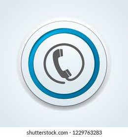 Contact Wire Pfone button illustration