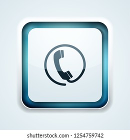 Contact Wire Pfone button illustration