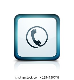Contact Wire Pfone button illustration
