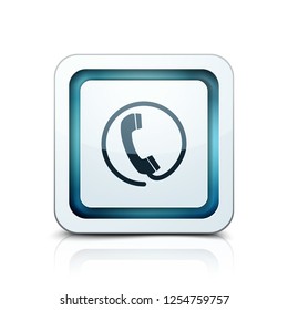 Contact Wire Pfone button illustration