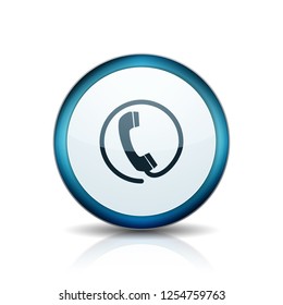 Contact Wire Pfone button illustration