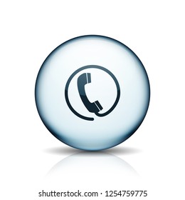 Contact Wire Pfone button illustration