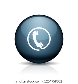Contact Wire Pfone button illustration