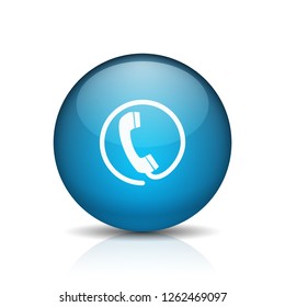Contact Wire Pfone button illustration