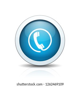Contact Wire Pfone button illustration
