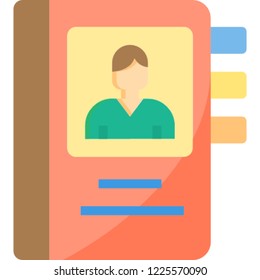 contact-book notebook data