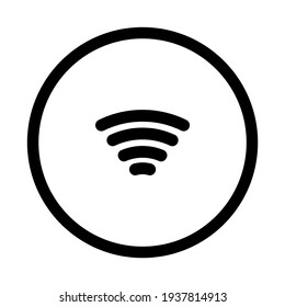 Contactless NFC payment line icon in black, RFID credit card, wireless pay simple minimalistic illustration. Trendy flat style for app, graphic design, infographic, web site, ui, ux. Vector EPS 10