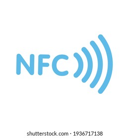 Contactless Nfc Wireless Pay Sign Logo. Nfc Payment Vector Concept. svg