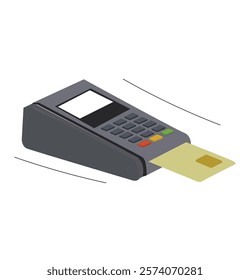 Contactless payment and card.Cashbox card reader.