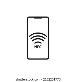 Contactless payment icon. Tap to pay concept - vector sign.