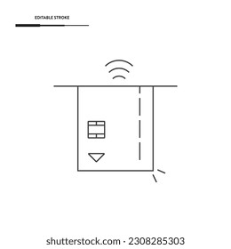Contactless Payment Icon Vector Design.