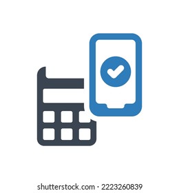 Contactless payment icon (Vector illustration)