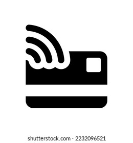 Contactless payment icon (vector illustration)