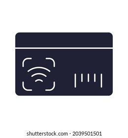 Contactless payment icons symbol vector elements for infographic web