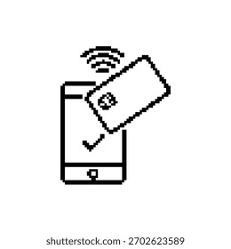 Pago sin contacto. Transacciones. Tecnología segura. Era digital.