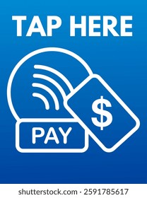 Contactless wireless pay sign logo. NFC technology contactless credit card and debit card.