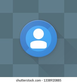 Contacts Adaptive icon Material Design illustration