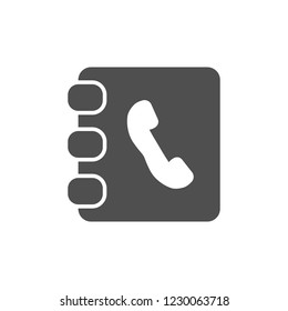 contacts book icon. Vector Eps 10