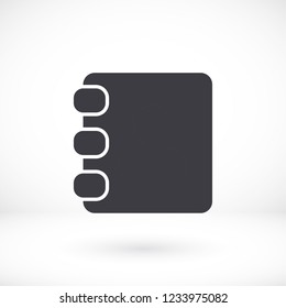 contacts book icon. Vector Eps 10