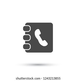 contacts book icon. Vector Eps 10