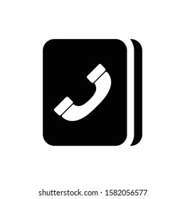 Contacts book icon. Vector EPS 10 icon. The job is done for your use.