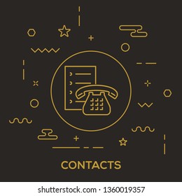 Contacts Icon Concept