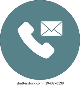 Contacts icon vector image. Can also be used for customer support. Suitable for use on web apps, mobile apps and print media.