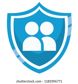 Contacts on shield