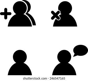 contacts symbols