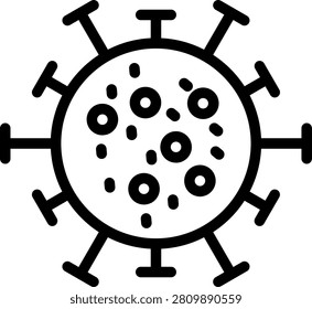 Contagion Vector Design Icon Style