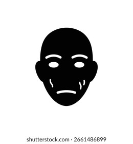 Contagious Disease Icon Showing Face Mask for Infection Prevention