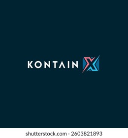the Contain X logo template 