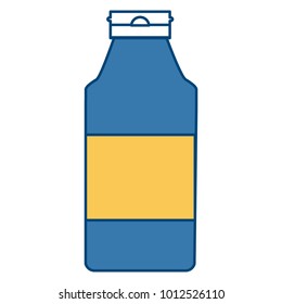 Container bottle isolated