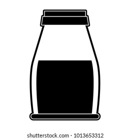 Container bottle isolated