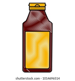 Container bottle isolated