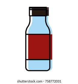 Container bottle isolated icon vector illustration graphic design
