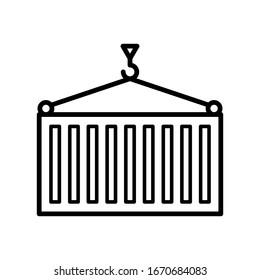 container icon design vector template