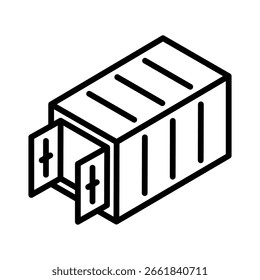 Container Icon Element for Design