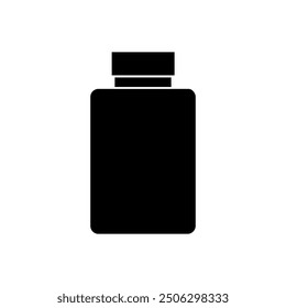 Icono de contenedor ilustrado sobre fondo