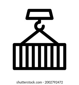 container icon or logo isolated sign symbol vector illustration - high quality black style vector icons
