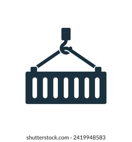 container icon on white background.