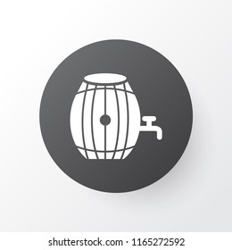 Container icon symbol. Premium quality isolated brewery element in trendy style.
