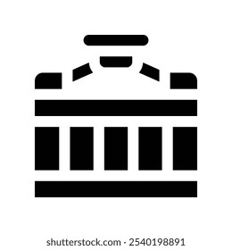 Container-Symbol. Vektorsymbol für Ihre Website, Ihr Handy, Ihre Präsentation und Ihr Logo-Design.