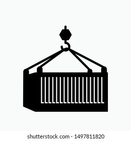 Container Icon - Vector, Sign and Symbol for Design, Presentation, Website or Apps Elements.