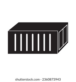 diseño de la ilustración de la plantilla de icono de contenedor