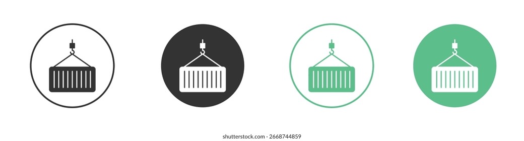 Container icon for your website or app. eps10