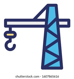 
Container lifter, lifter Isolated Vector Icon which can be easily modified or edited
